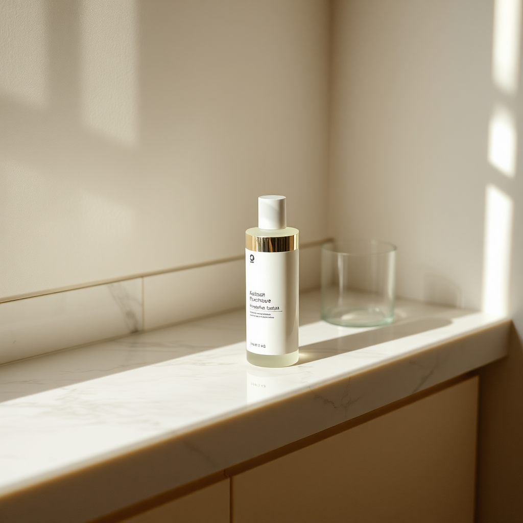 Skincare product visual