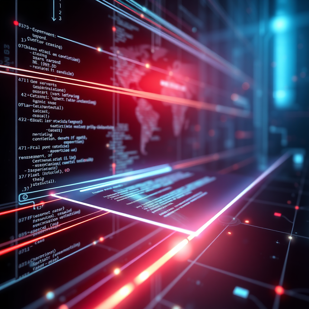 AI Website Generation Visualization