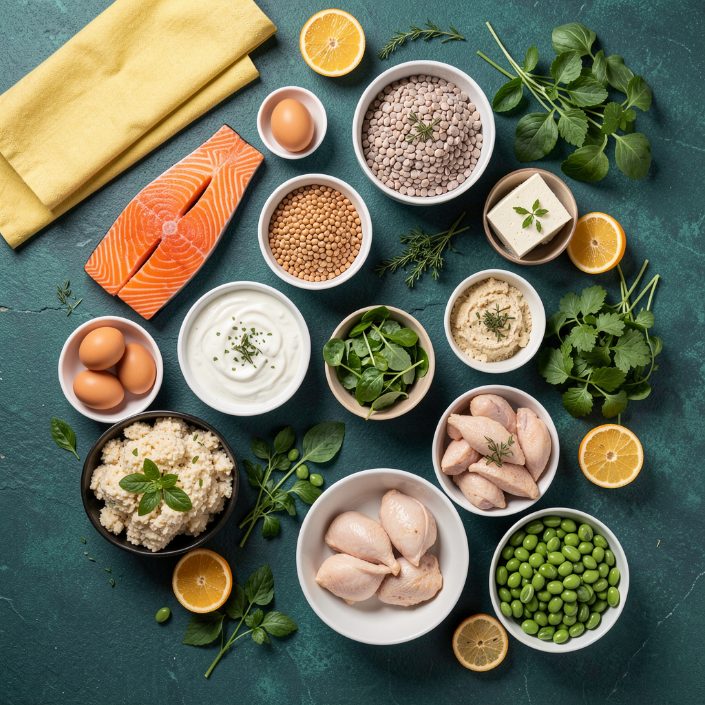 High-protein cooking ingredients