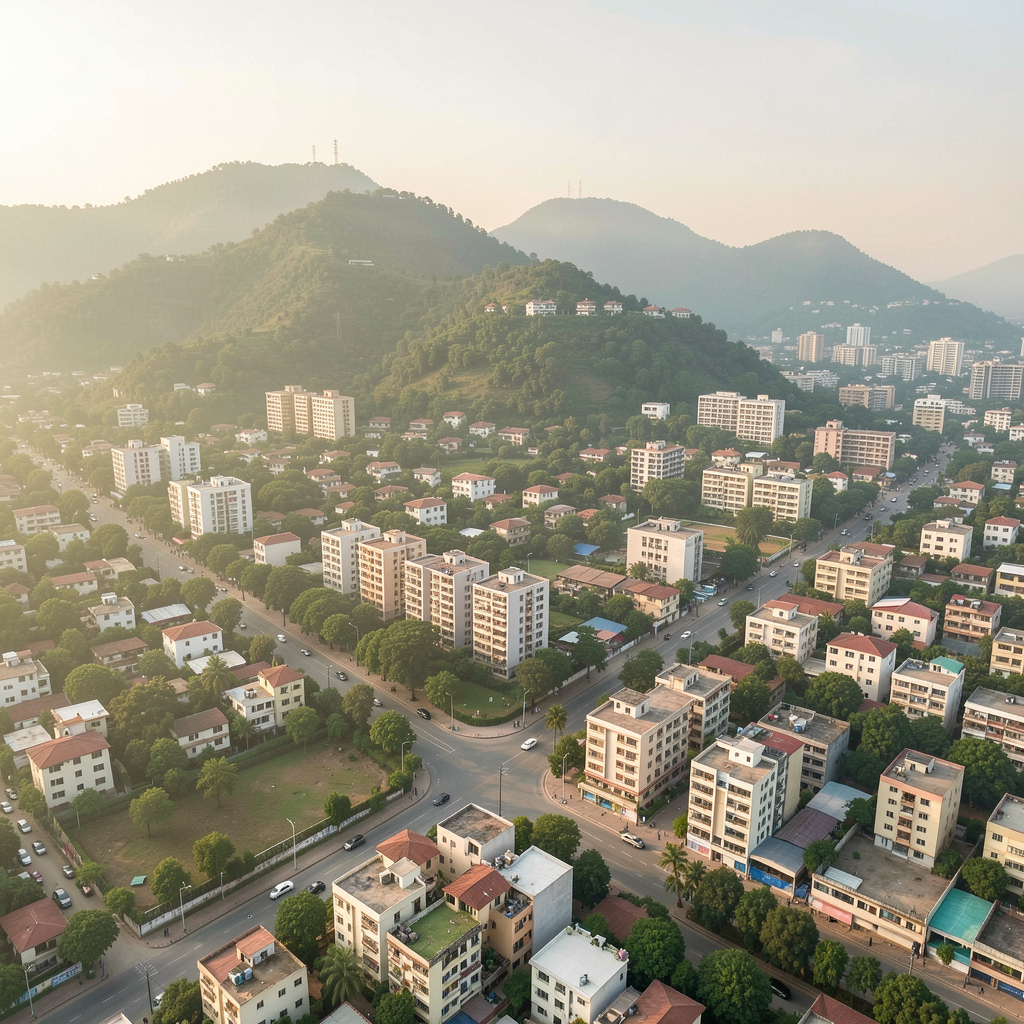 Illustrative city view representing Pune service context