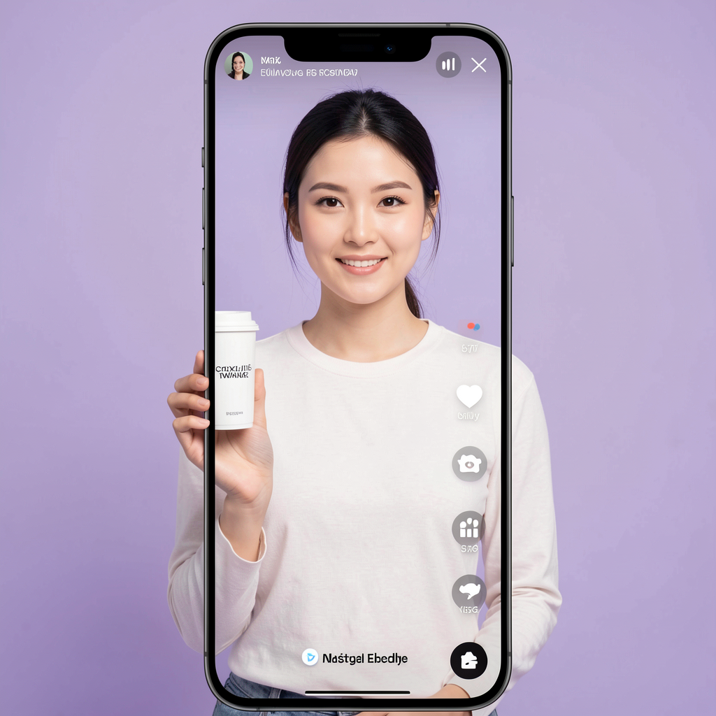 AI UGC-style video concept demonstration