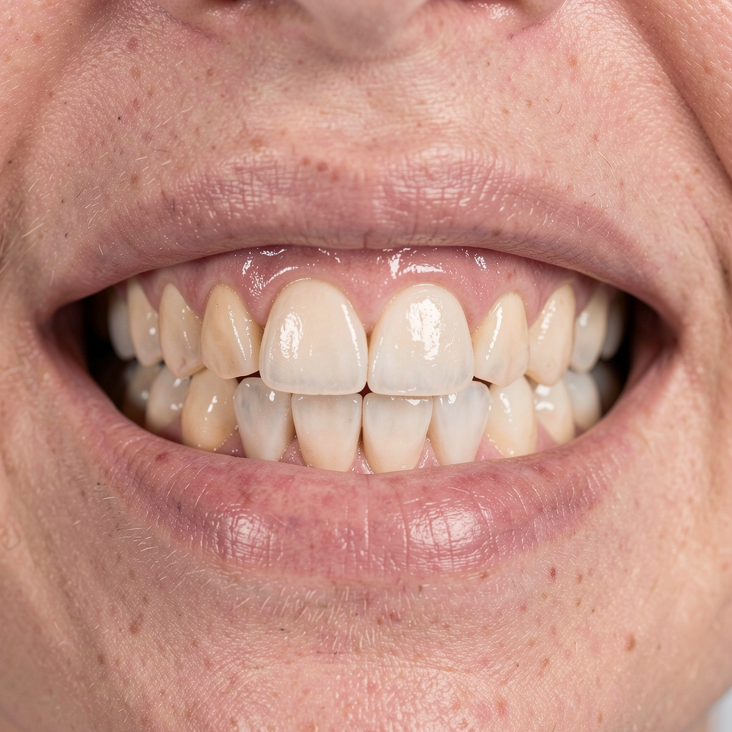 After treatment close-up