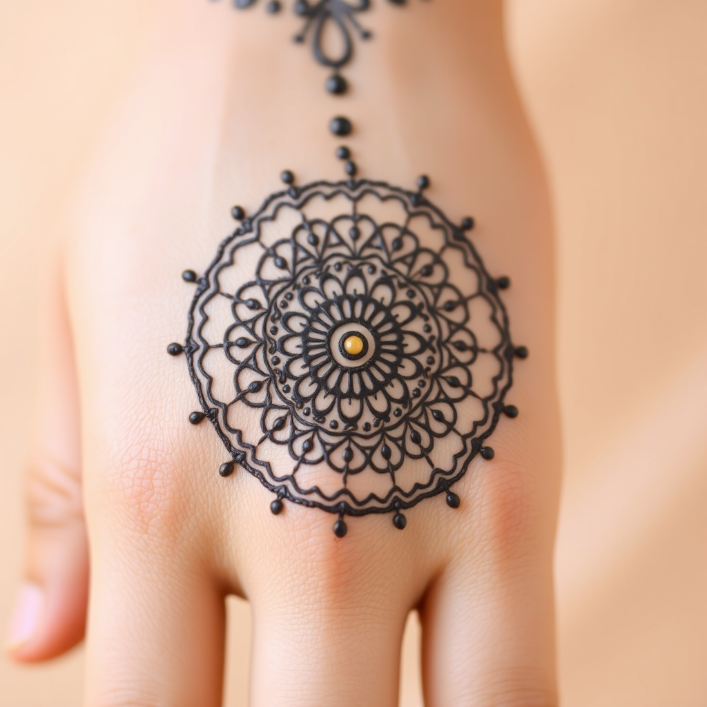 Mandala Mehendi