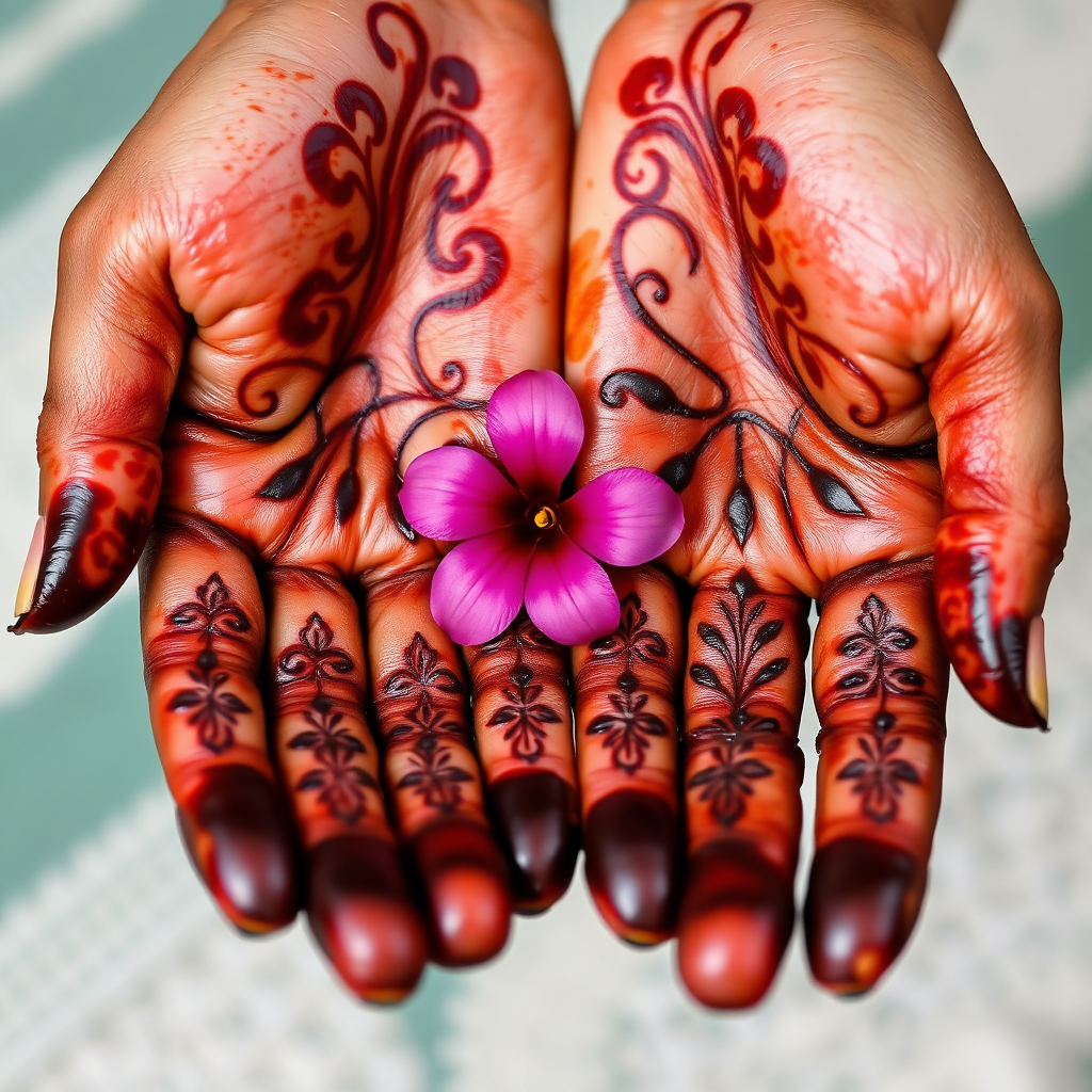 Dark Henna Stain