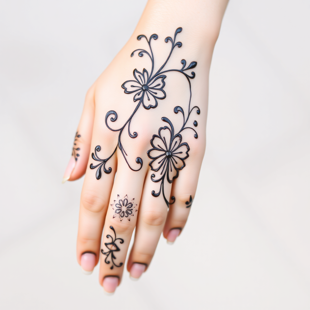 Arabic Mehendi Design