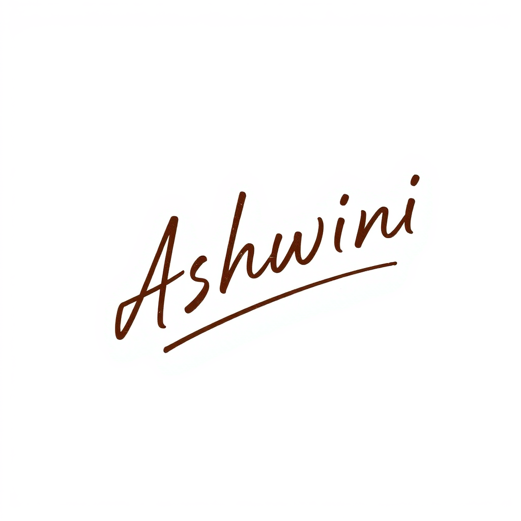 Ashwini Signature