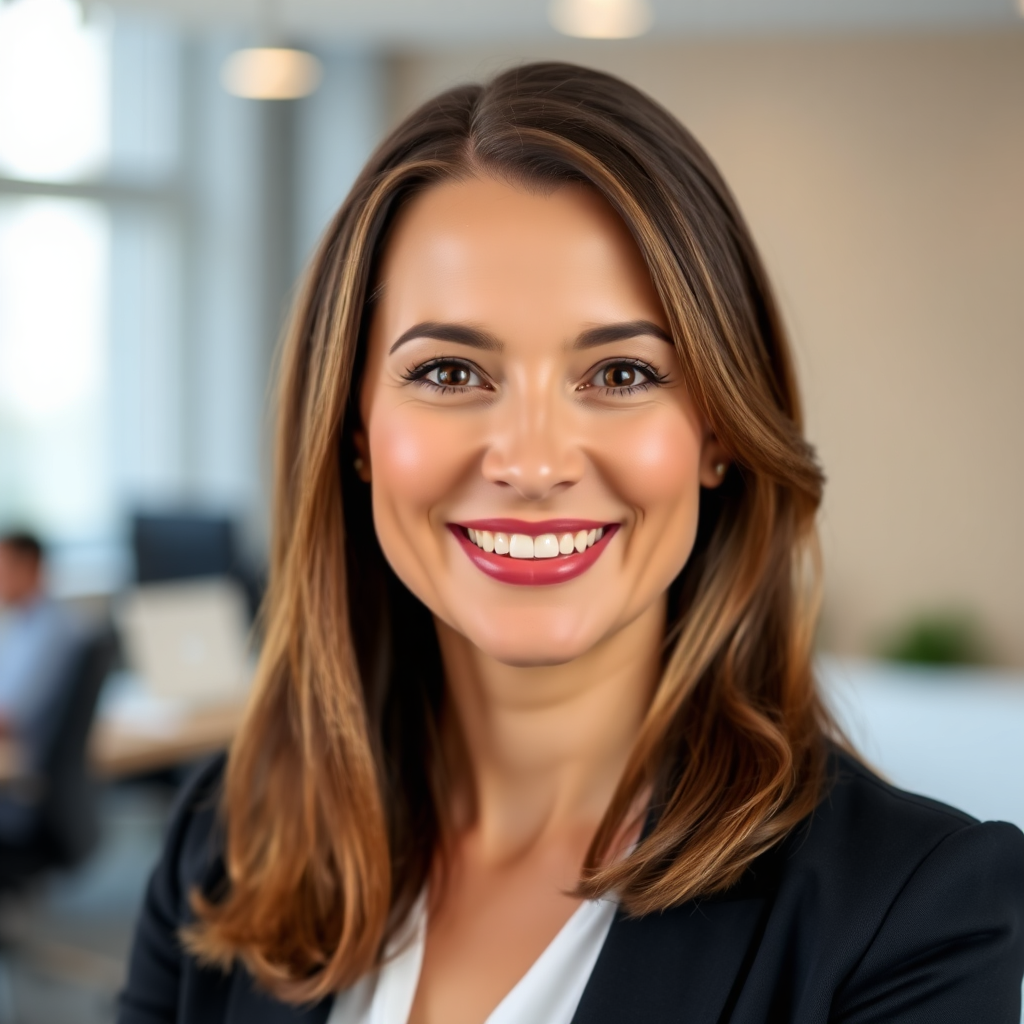 Sarah Mitchell - Marketing Consultant Portrait