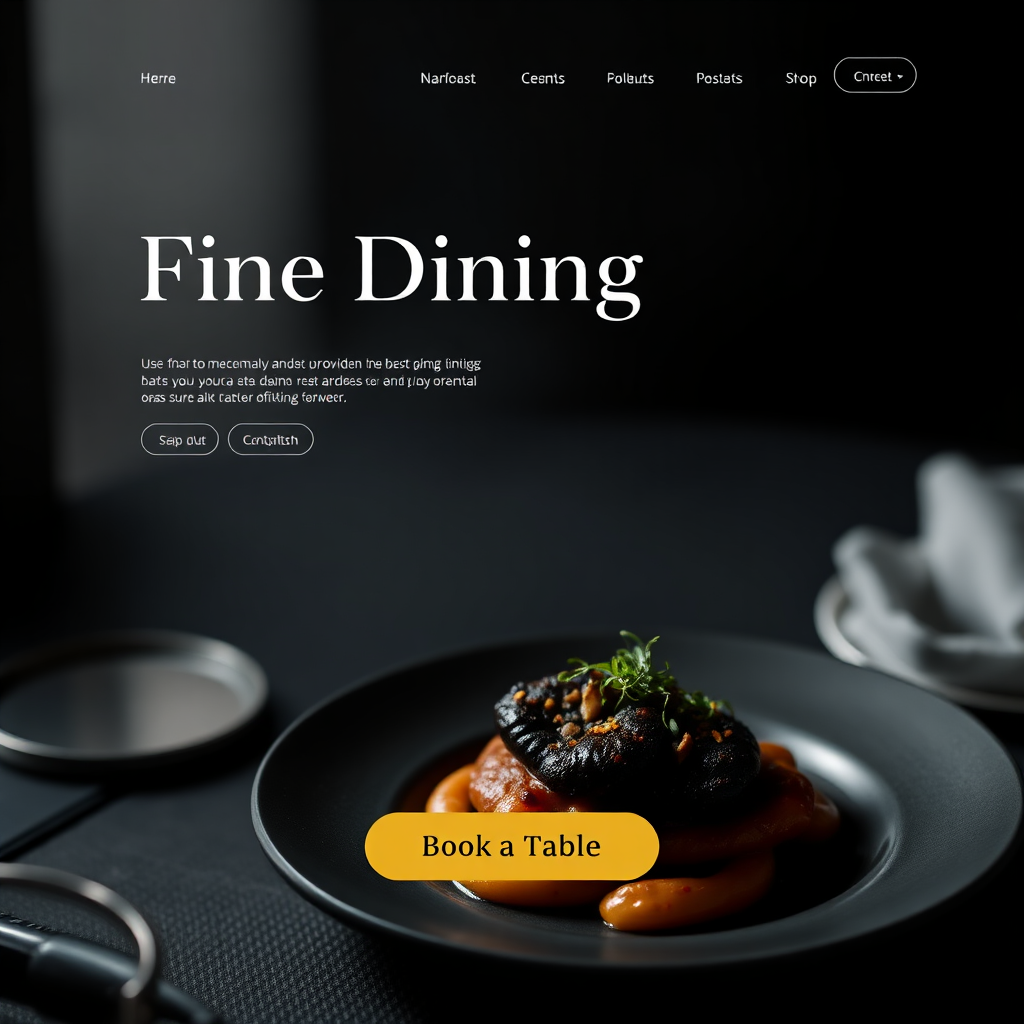 Restaurant Website Template