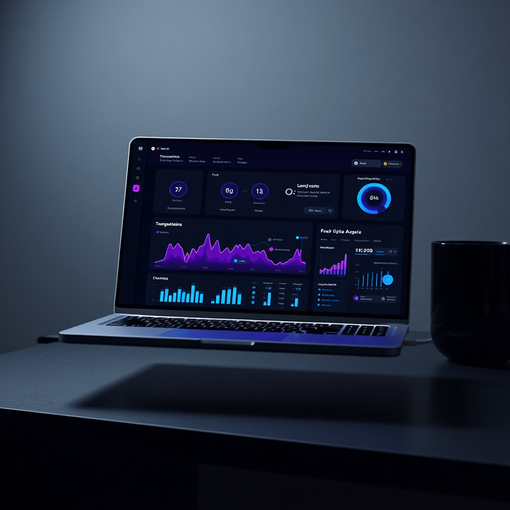 ClickSites AI Dashboard Mockup