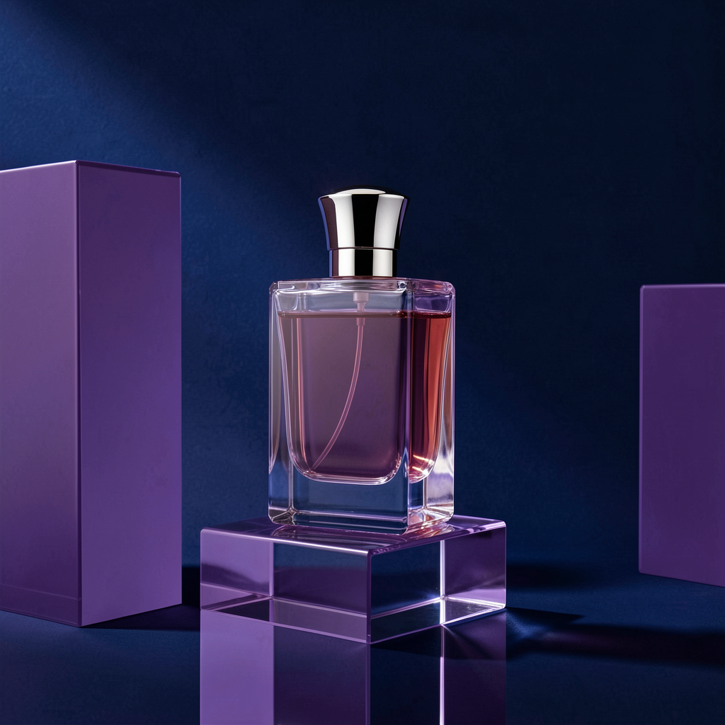 Perfume product visual concept