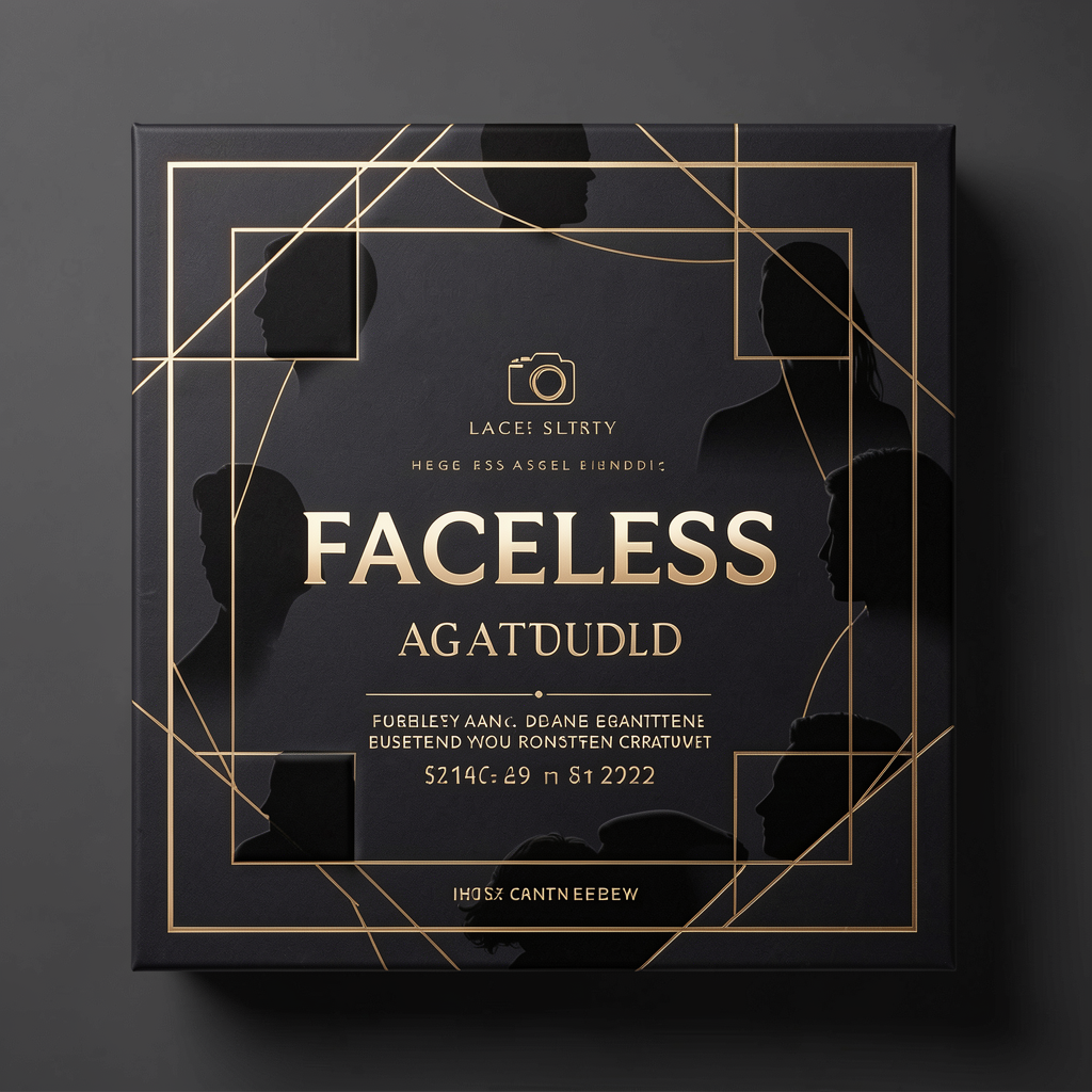 Faceless content bundle cover
