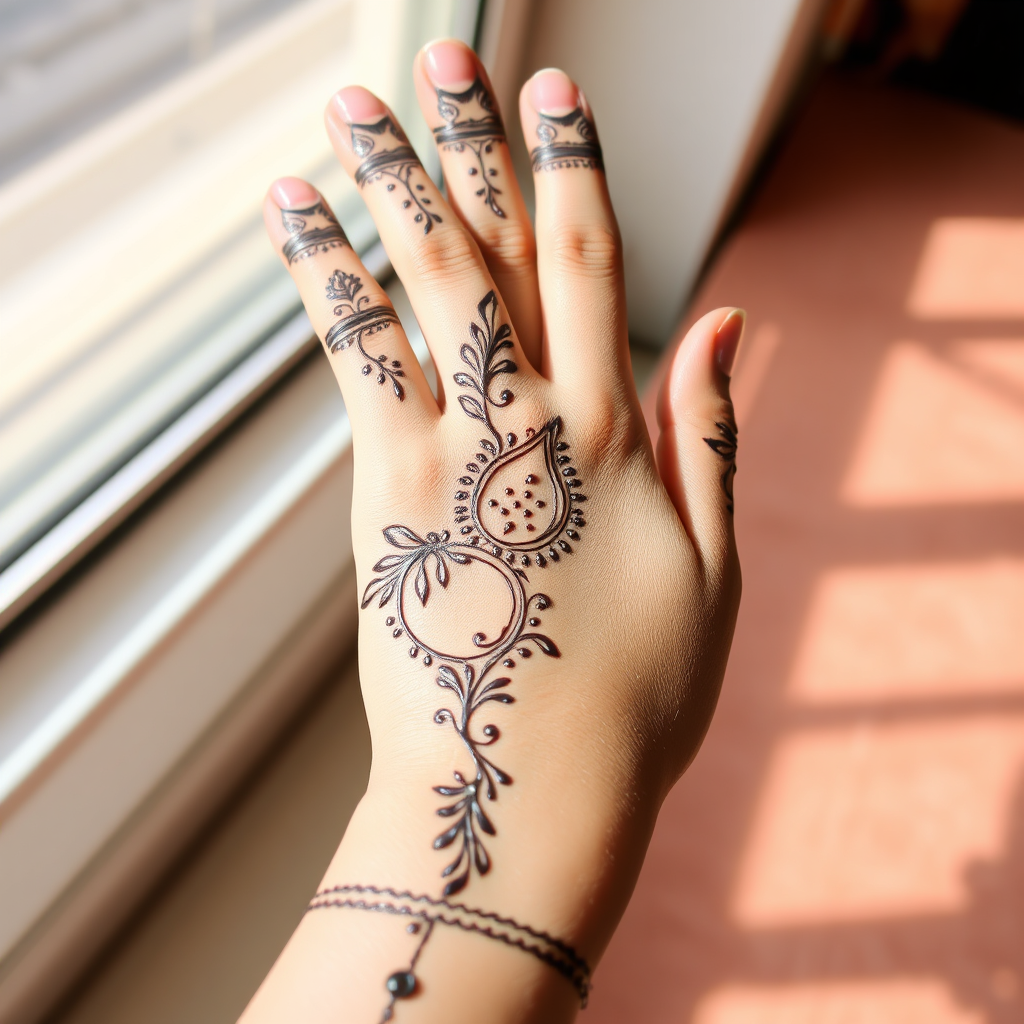 Indo-Arabic Mehendi