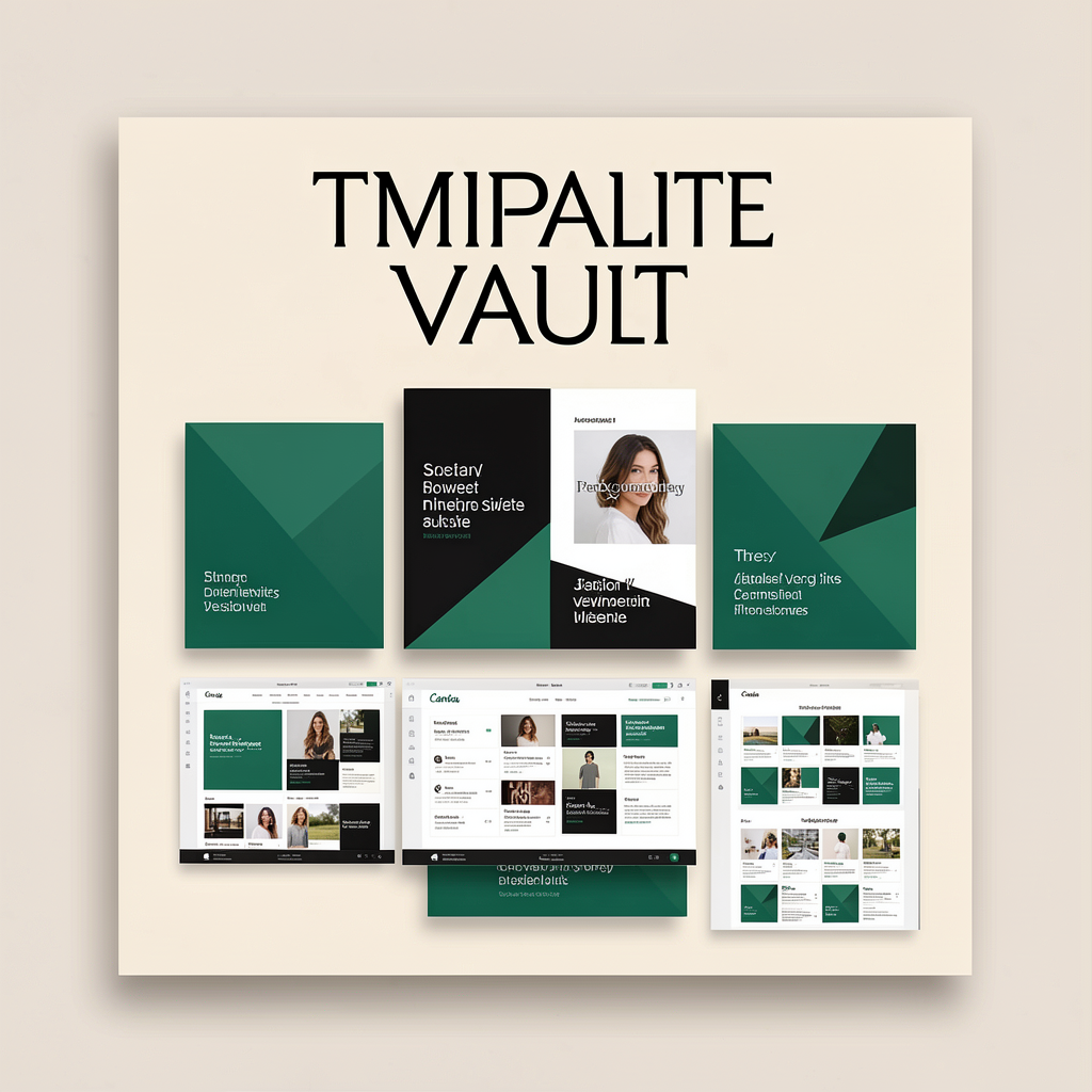 Template vault cover