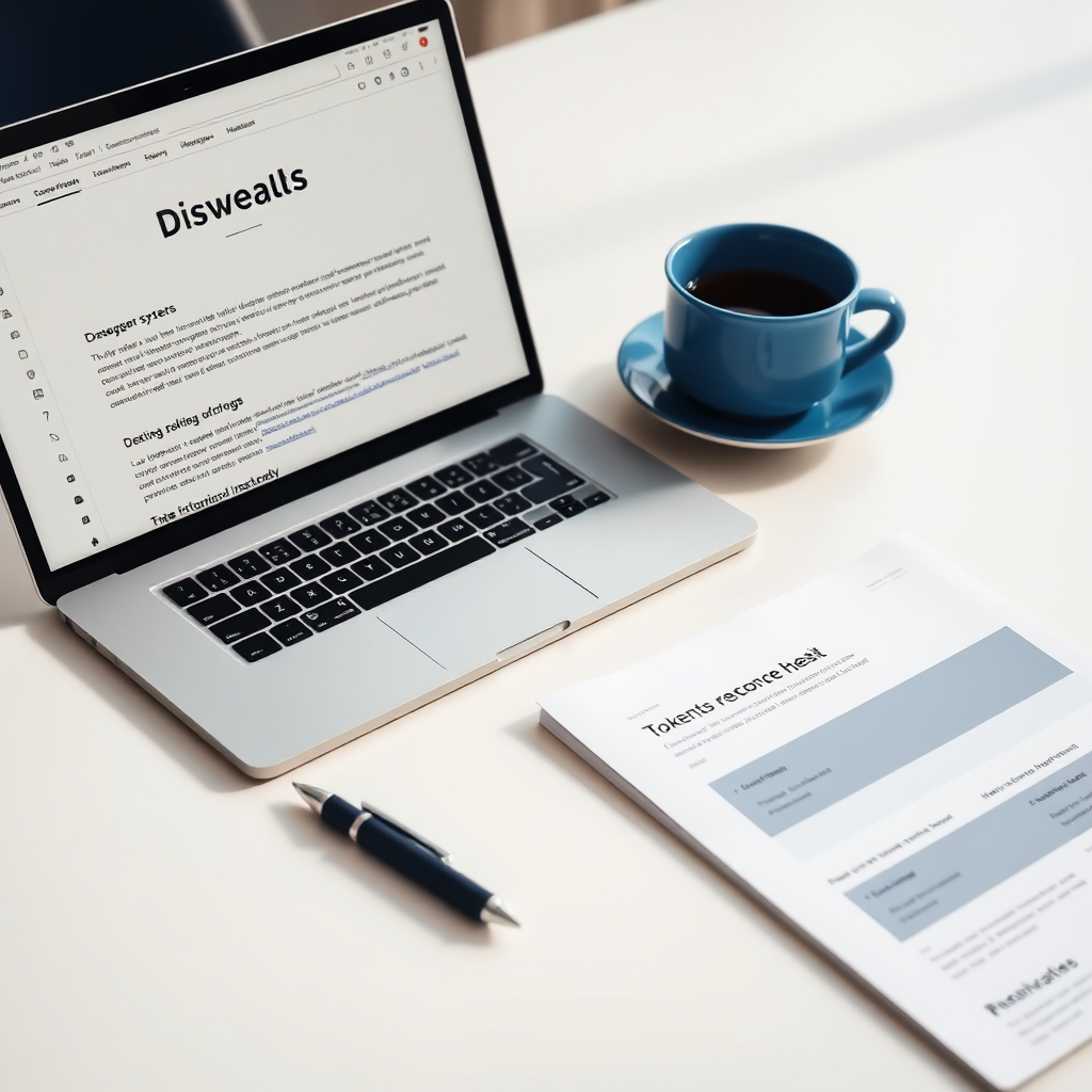 Thumbnail showing a design system documentation page with tokens and component specs