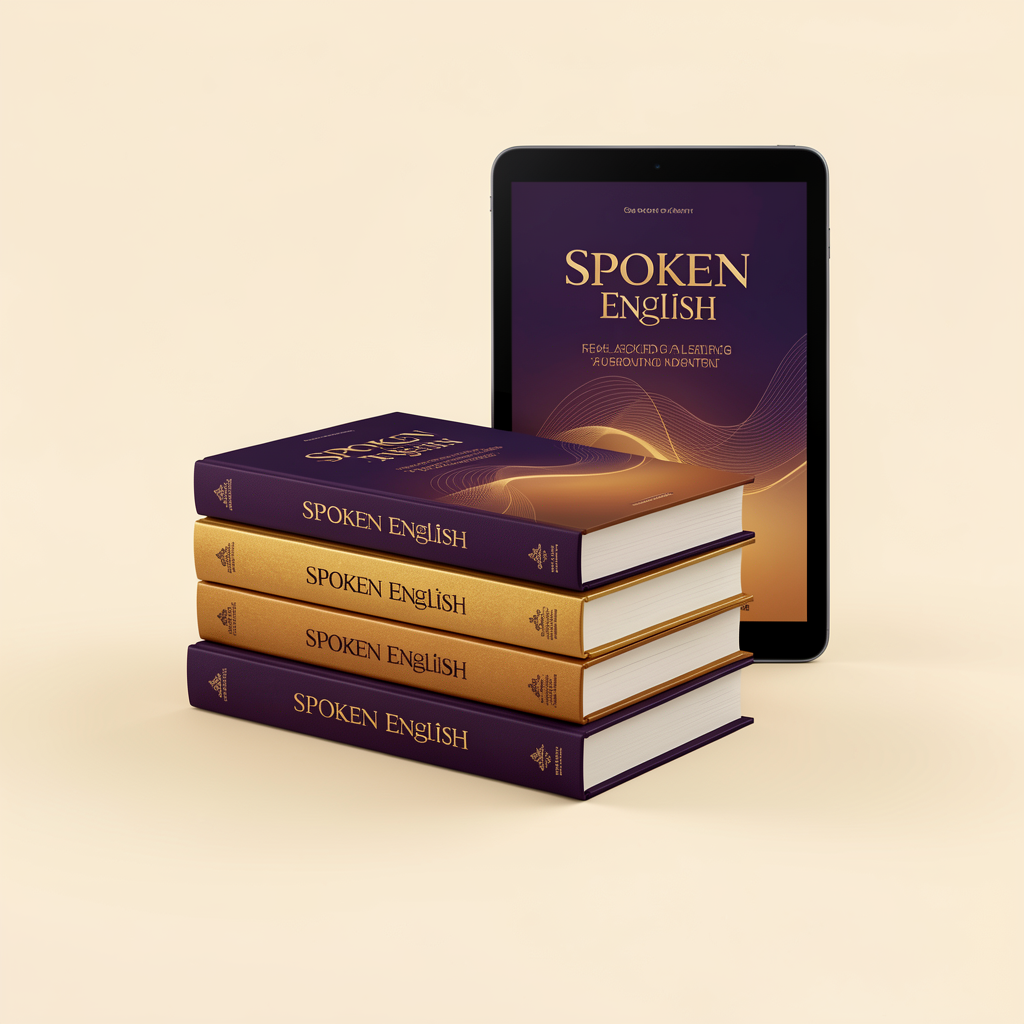 Spoken English e-book bundle mockup