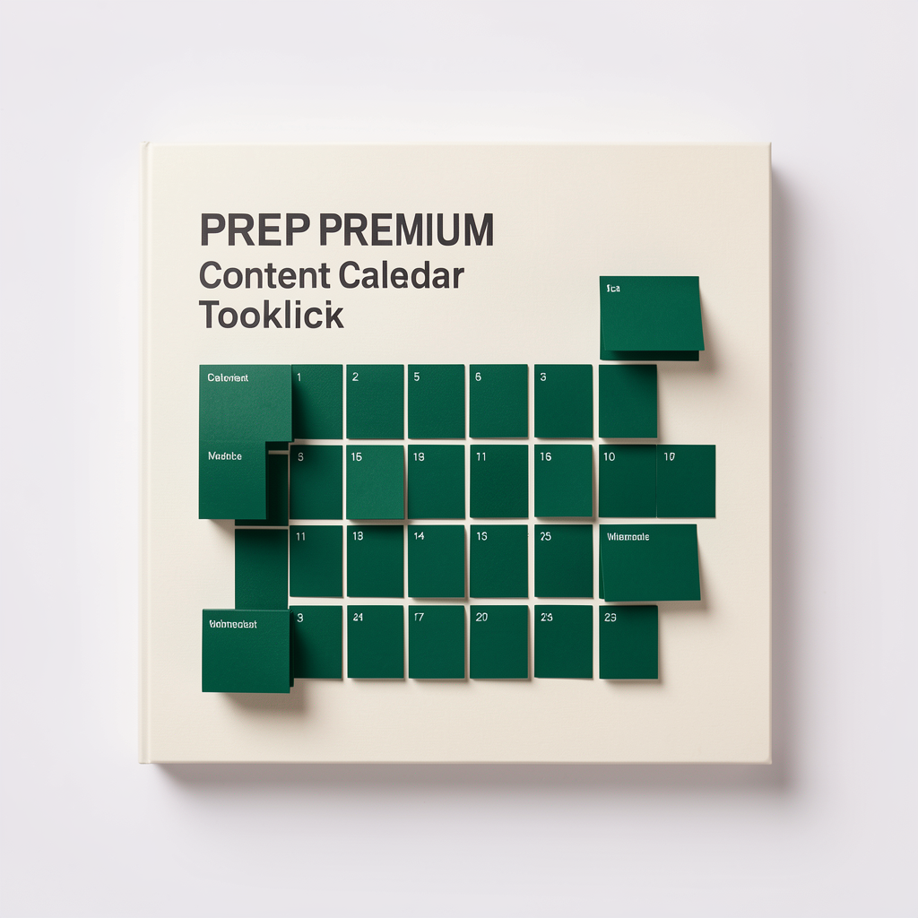 Content calendar toolkit