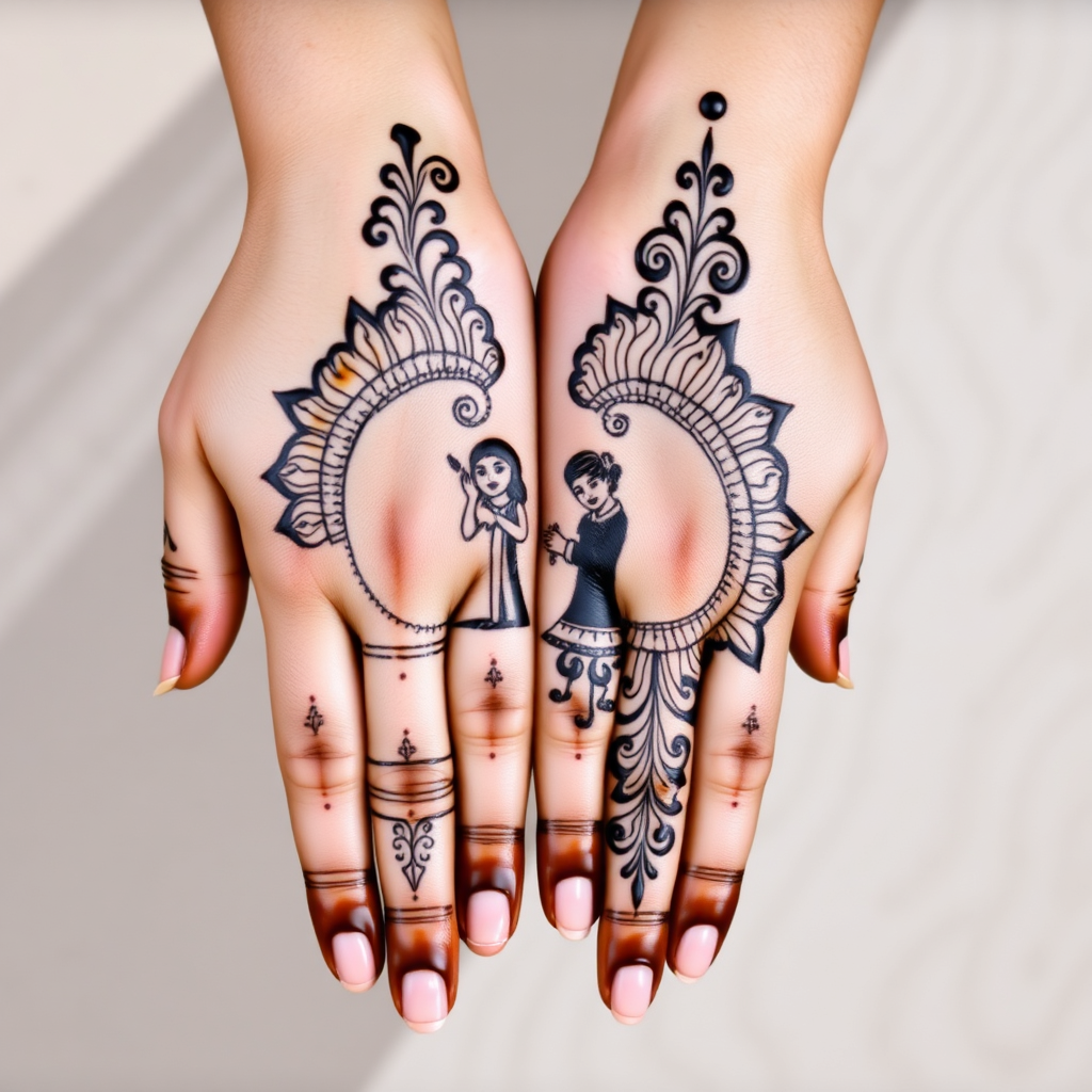 Story Mehendi Design