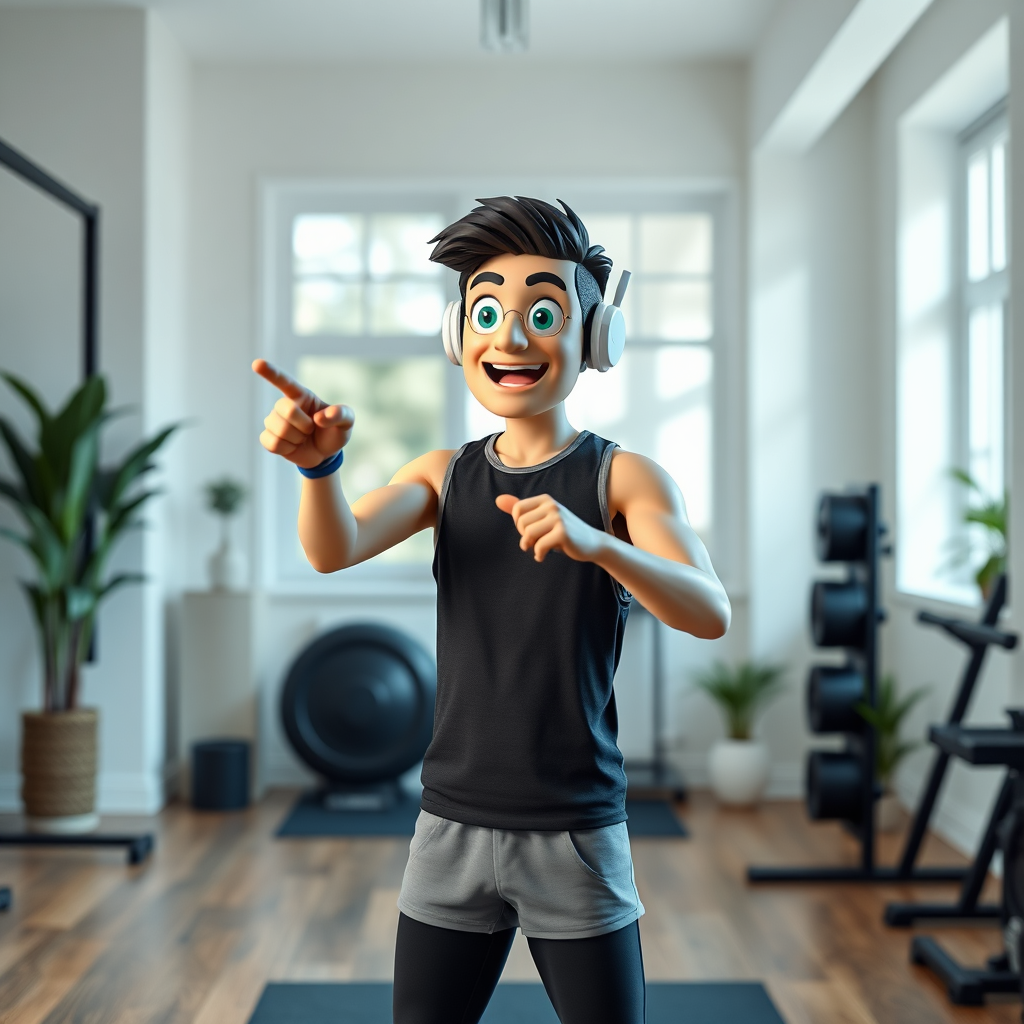 AI UGC Fitness Brand Example