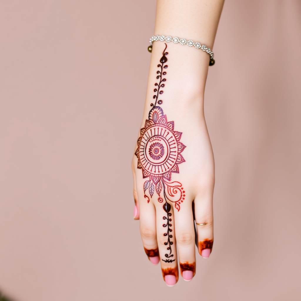 Contemporary Mehendi