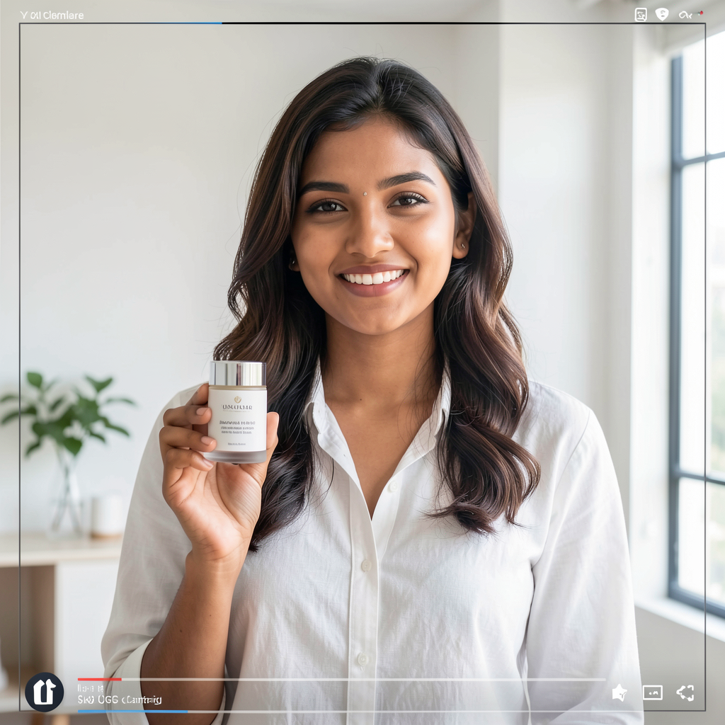 AI UGC video creation sample for e-commerce marketing
