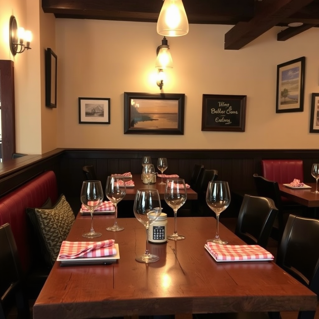 Accogliente Interno Trattoria