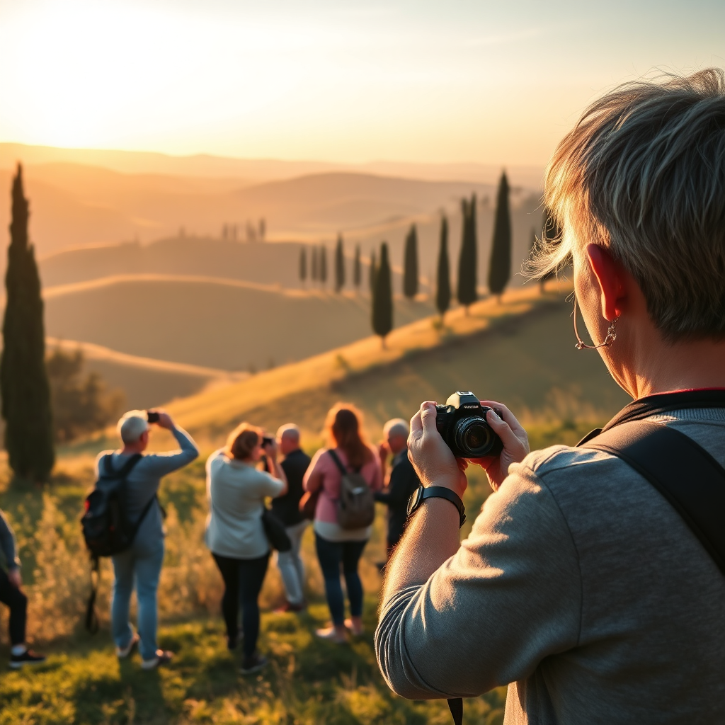 Tuscan landscape photography workshop