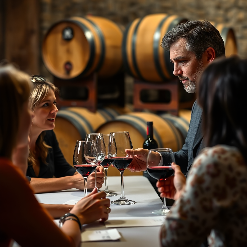 Tuscan wine tasting experience