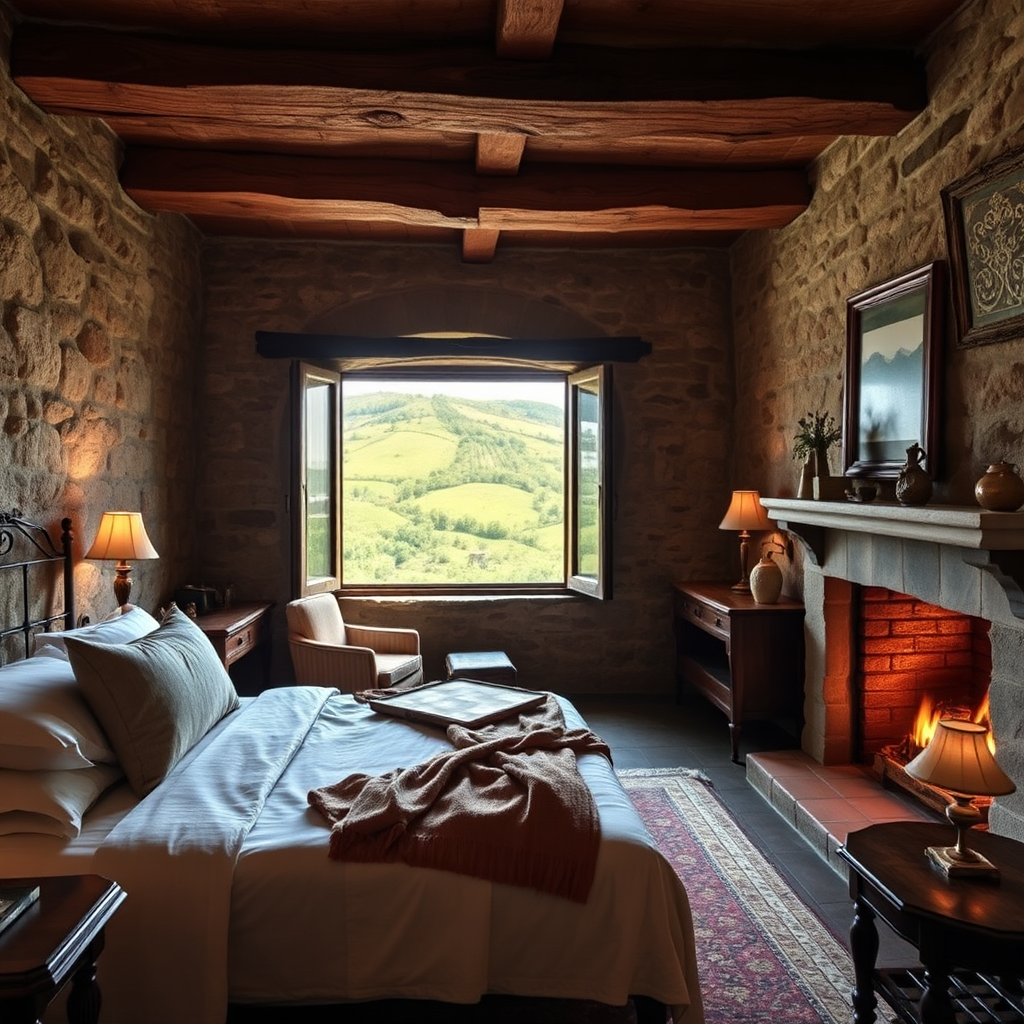 The Rustic Charm Suite interior
