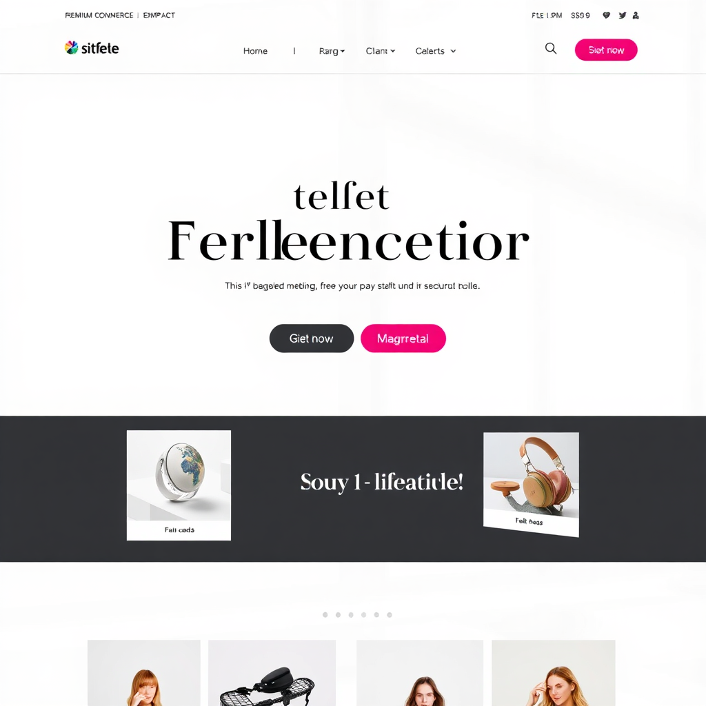 Miniatura de modelo de loja lifestyle