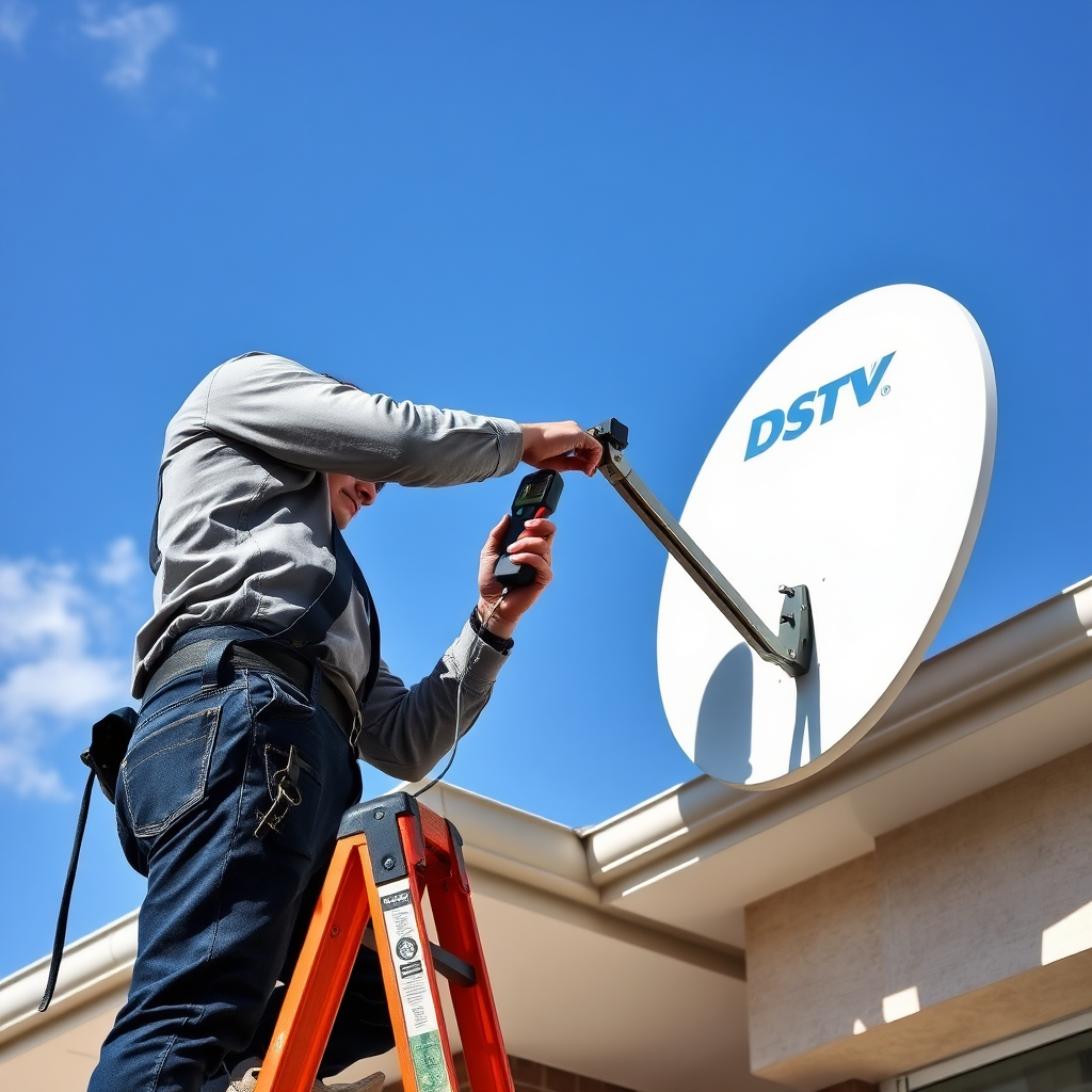 Satellite dish installation and alignment in Pretoria for DStv repairs Pretoria