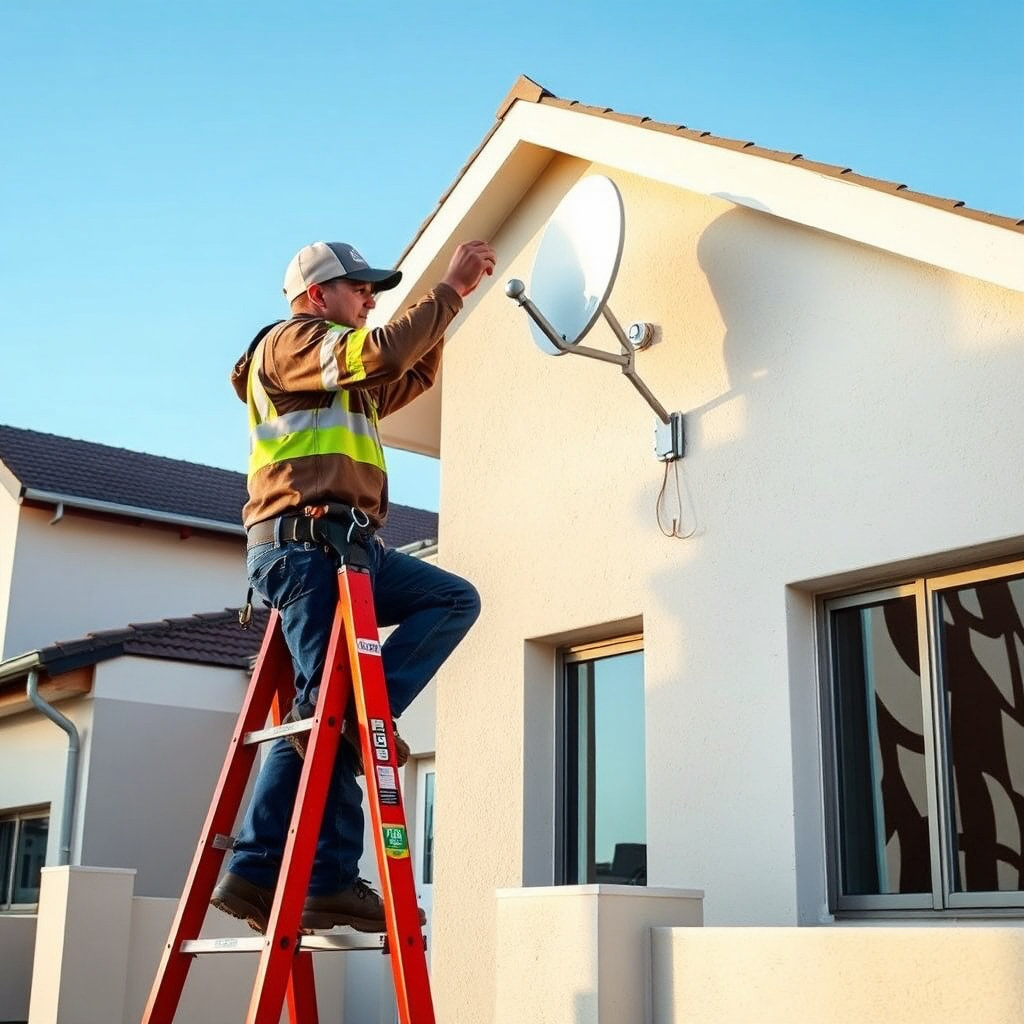 Satellite dish installation and alignment for DStv installation Randburg