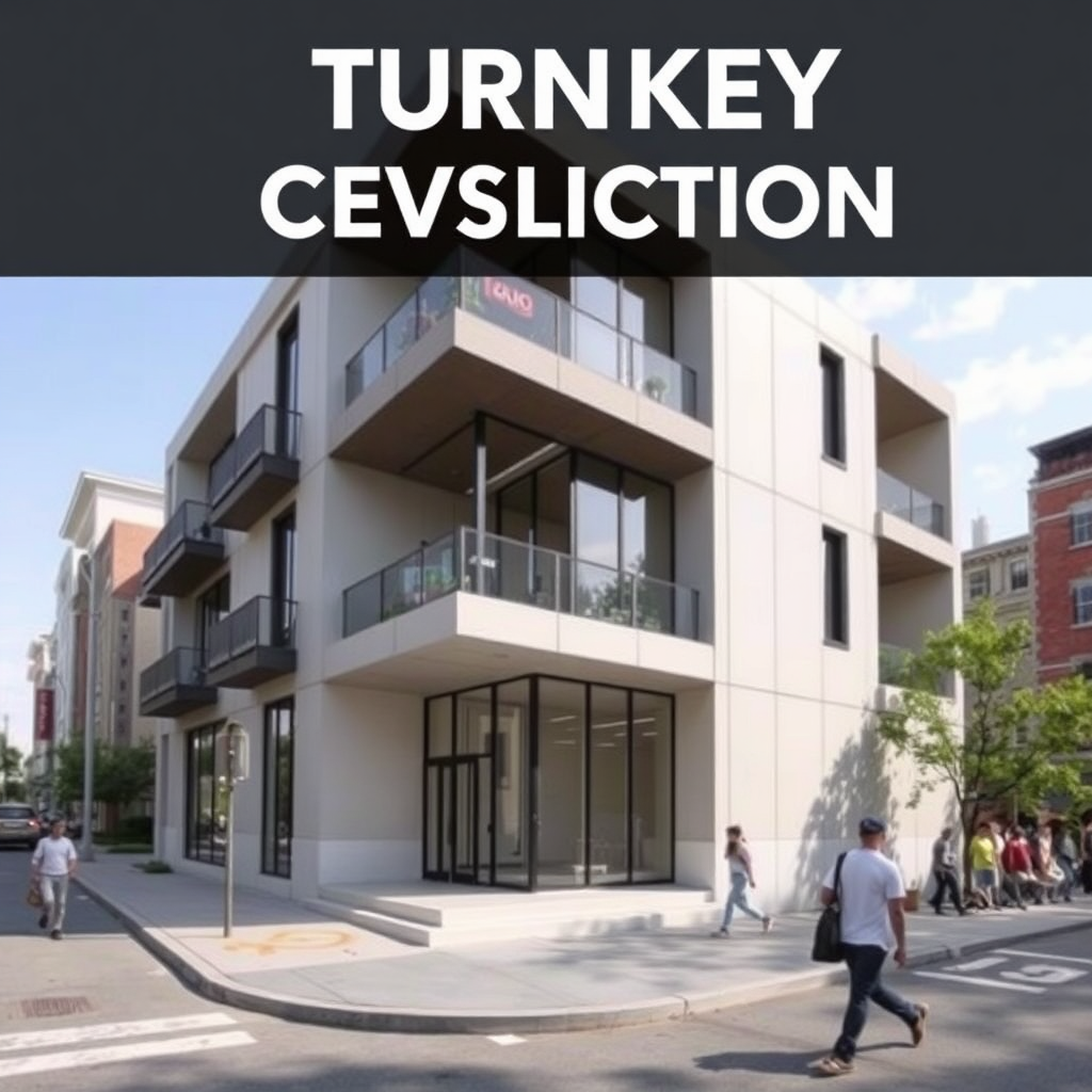 Illustration showing turnkey development scenarios