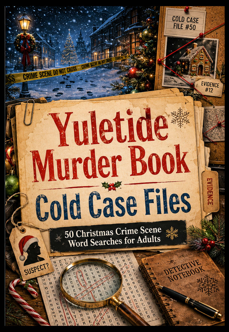 Cover image of puzzle book showing title and design