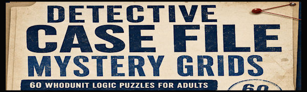 Detective Case Files Mystery Grids Banner Image