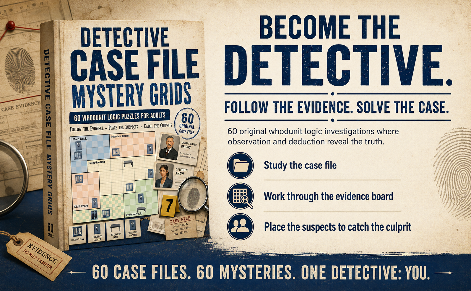Detective Case Files Mystery Grids    Ad Image