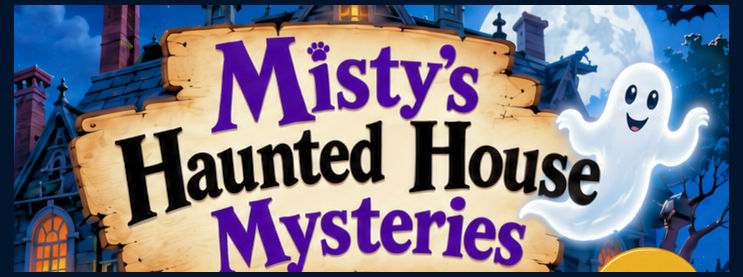 Misty's Haunted house Mysteries Banner Image