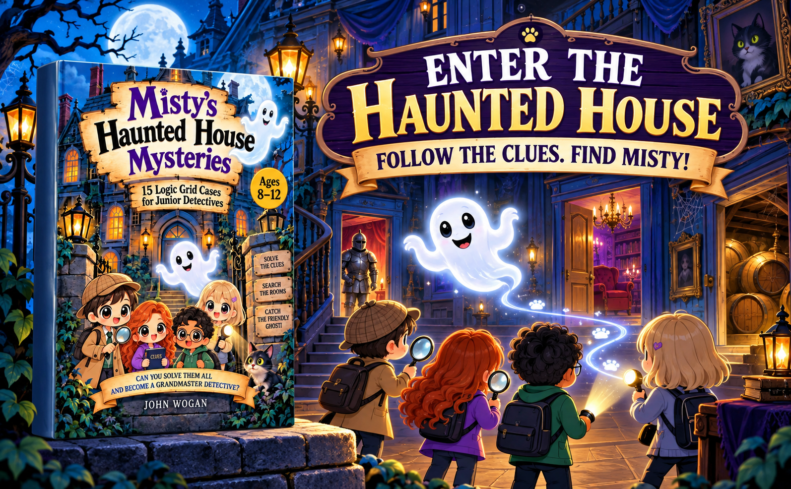 Misterys Haunted House Mysteries  Ad Image
