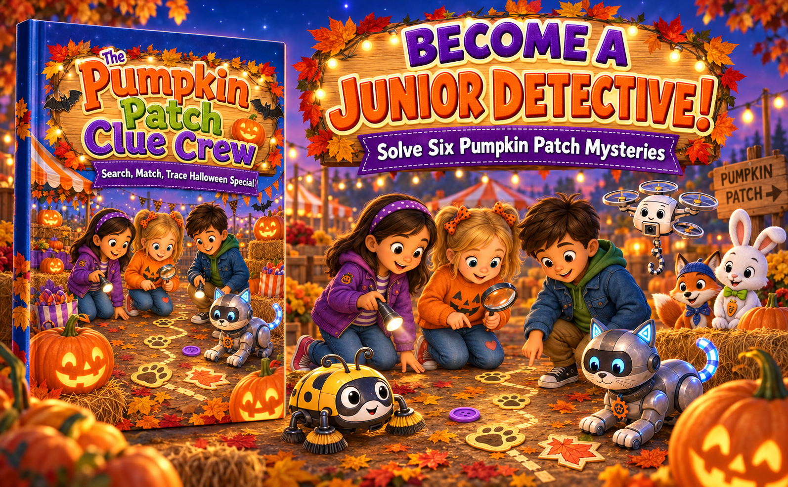 The Pumpkin P[atch Clue Crew Halloween Special  Ad Image