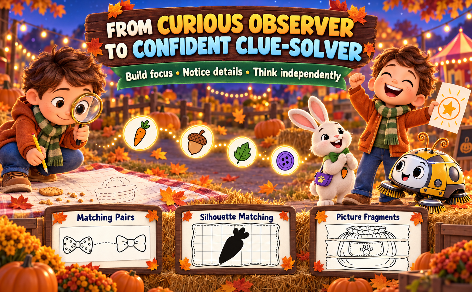 The Pumpkin P[atch Clue Crew Halloween Special  Ad Imaged Image 2
