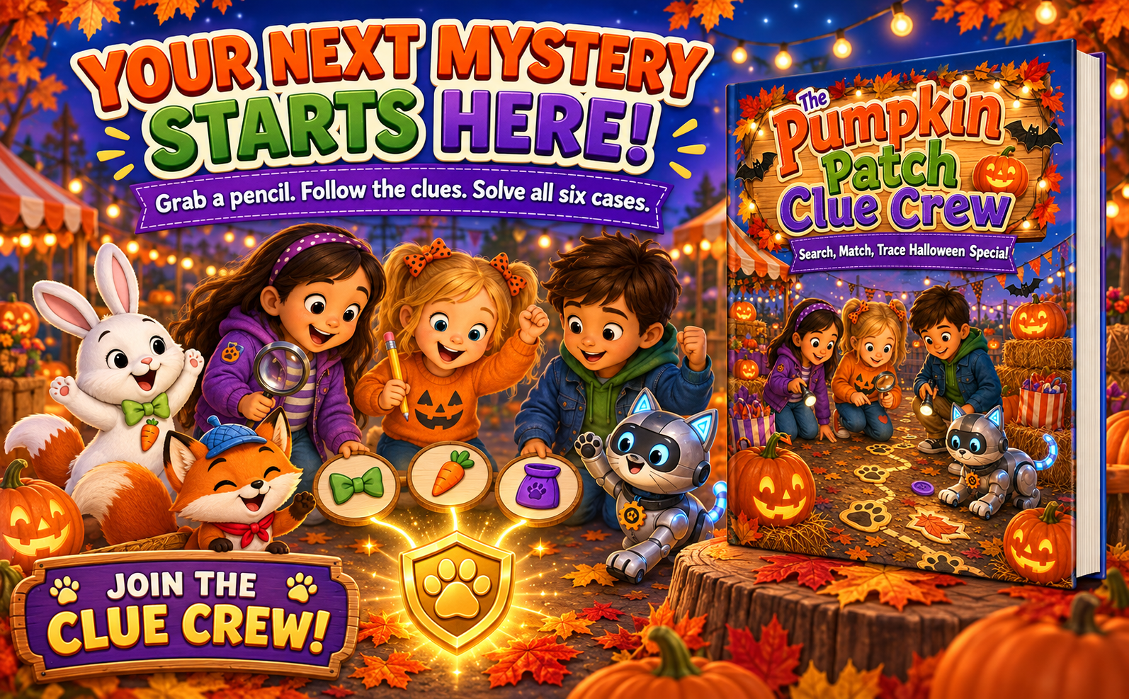 The Pumpkin P[atch Clue Crew Halloween Special  Ad Image ad image 4