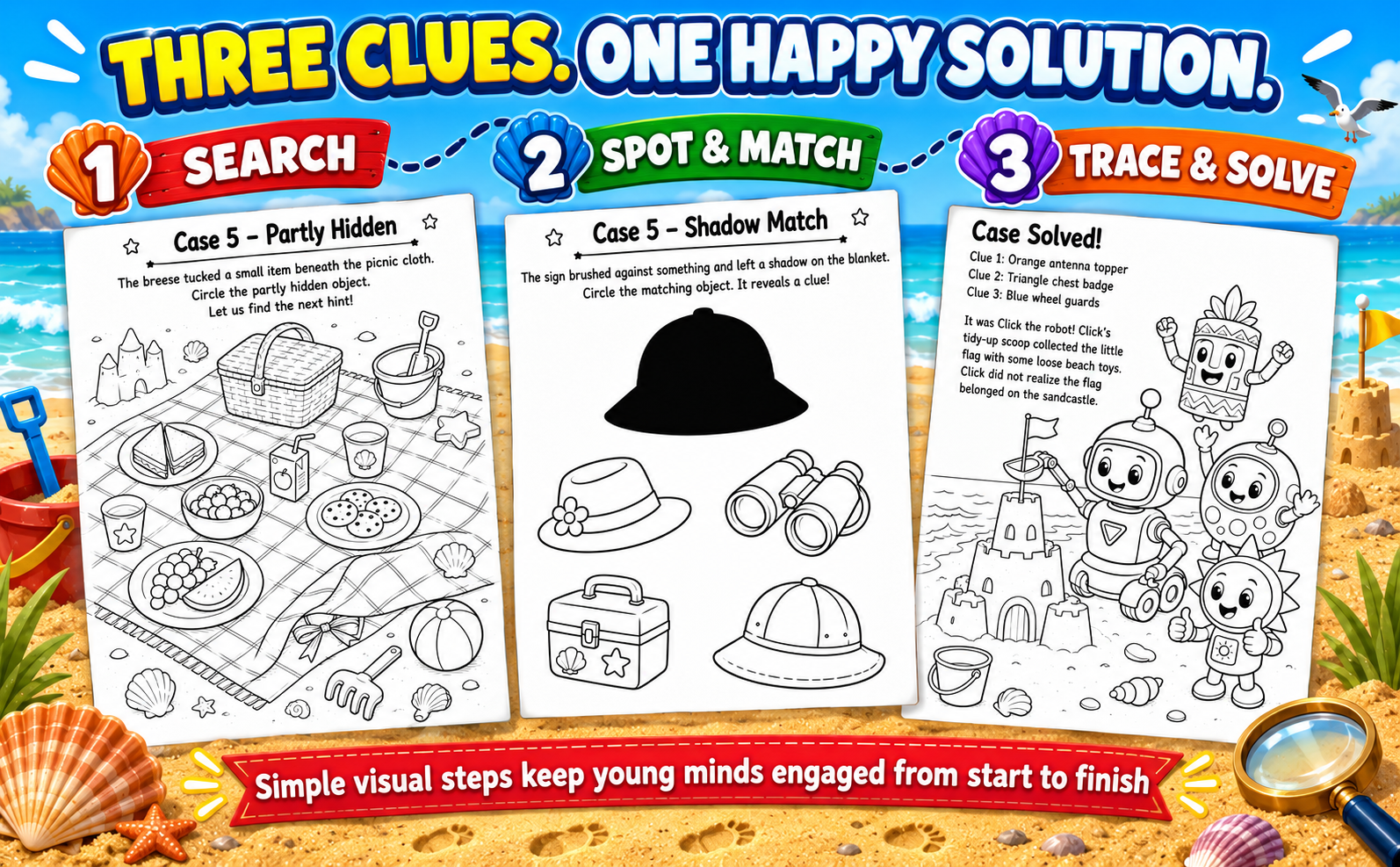 The Beachside Clue Club Ad Imagey Ad Imagee 3