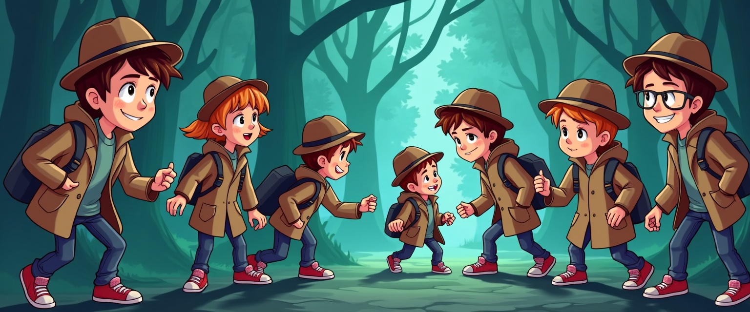 juniopr detective characters banner image