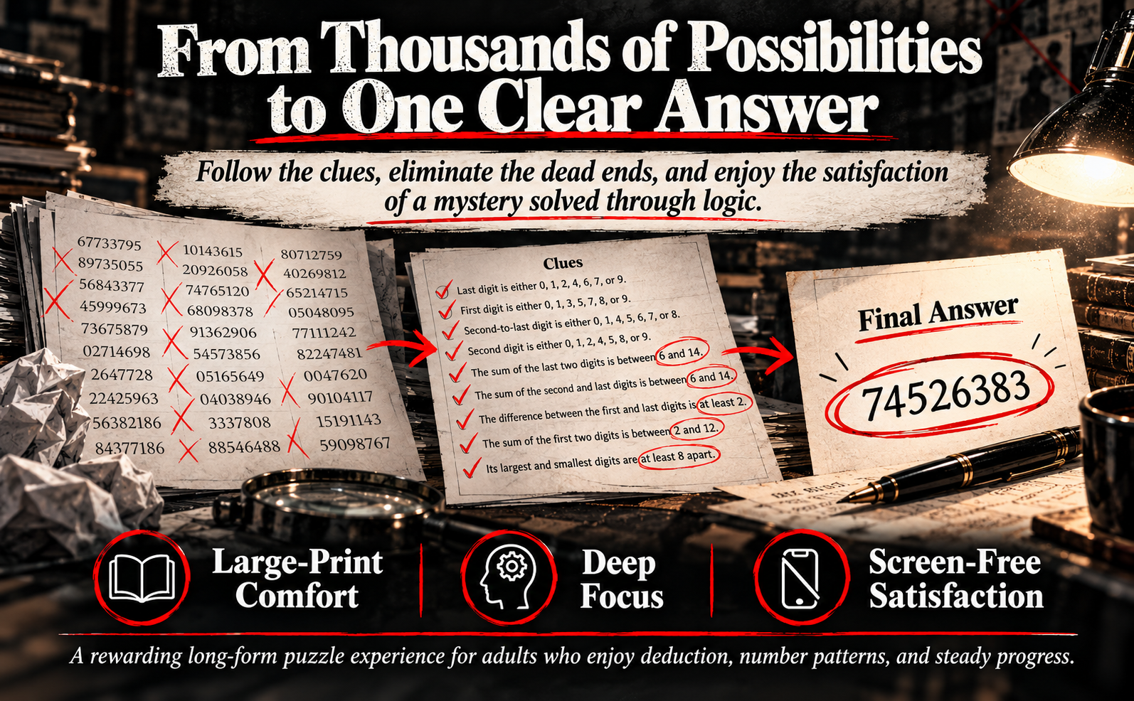 The Missing Ledger Puzzle Book  Ad Image 2