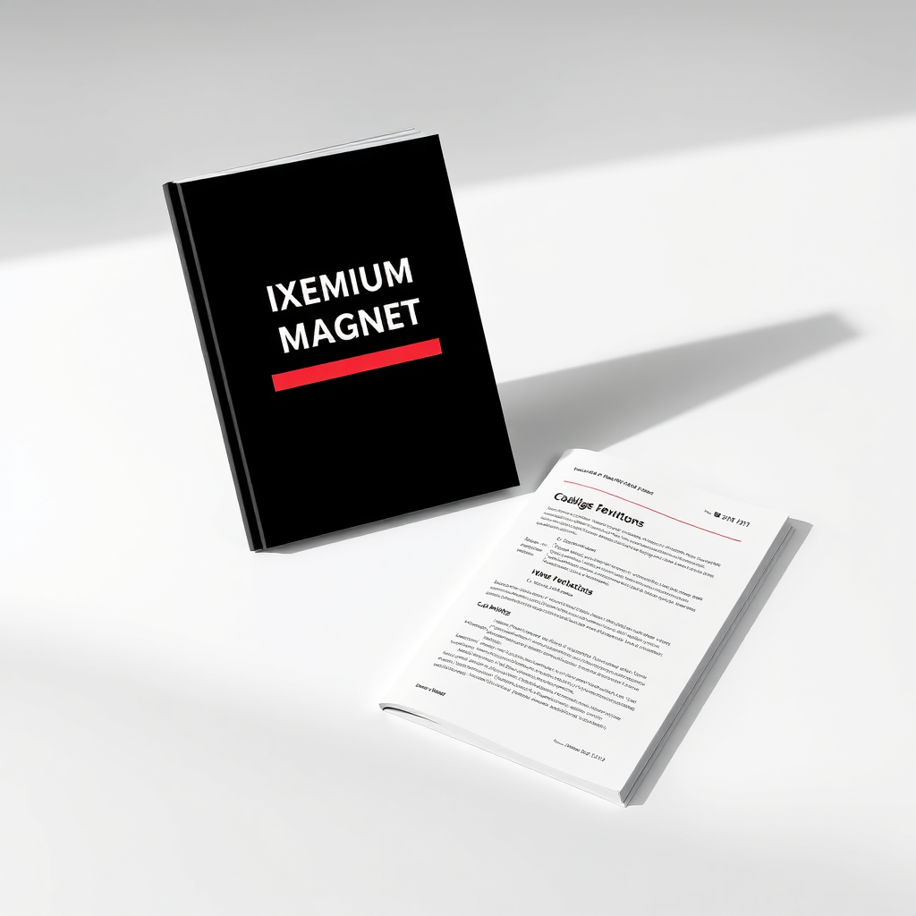 Lead magnet PDF mockup