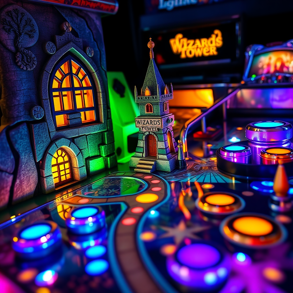 Wizard's Tower pinball machine