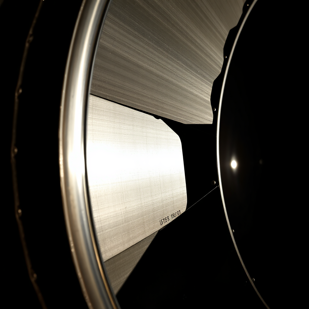 Rocket engine bell close-up