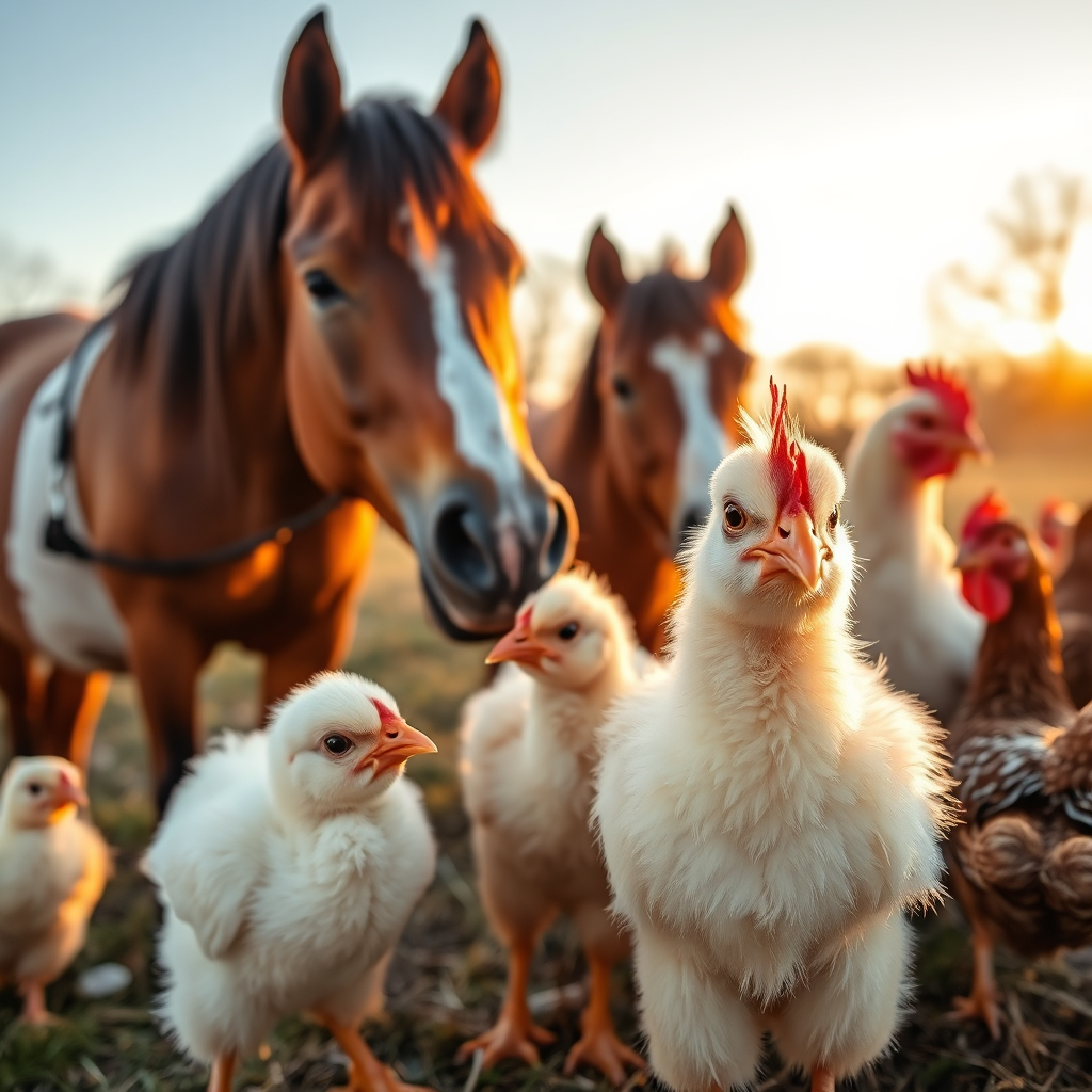 Local farm animals