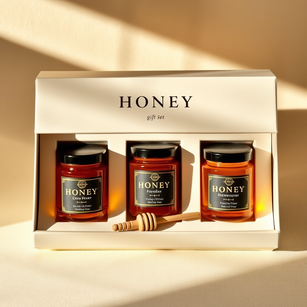 Honey gift set box