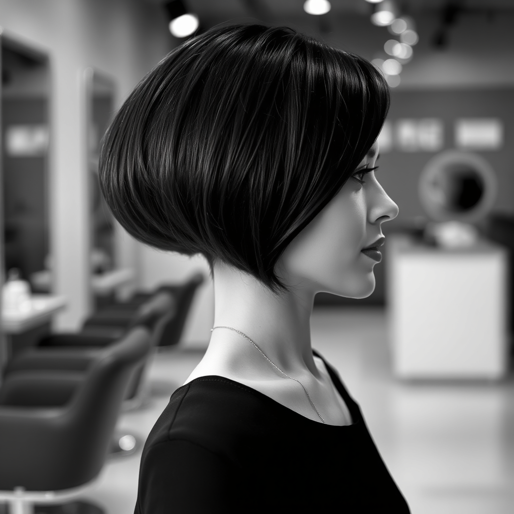 Coupe carrée moderne