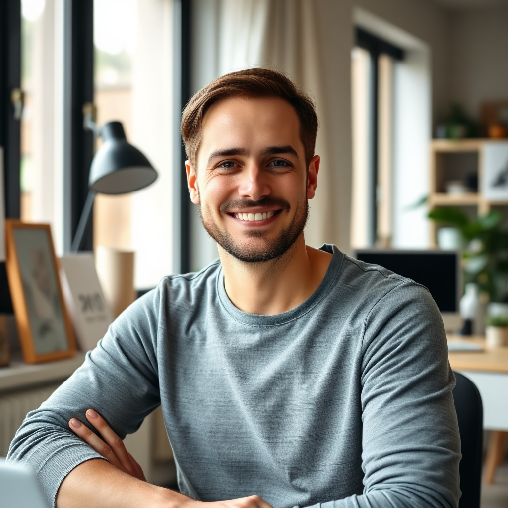 Portrait of lead designer